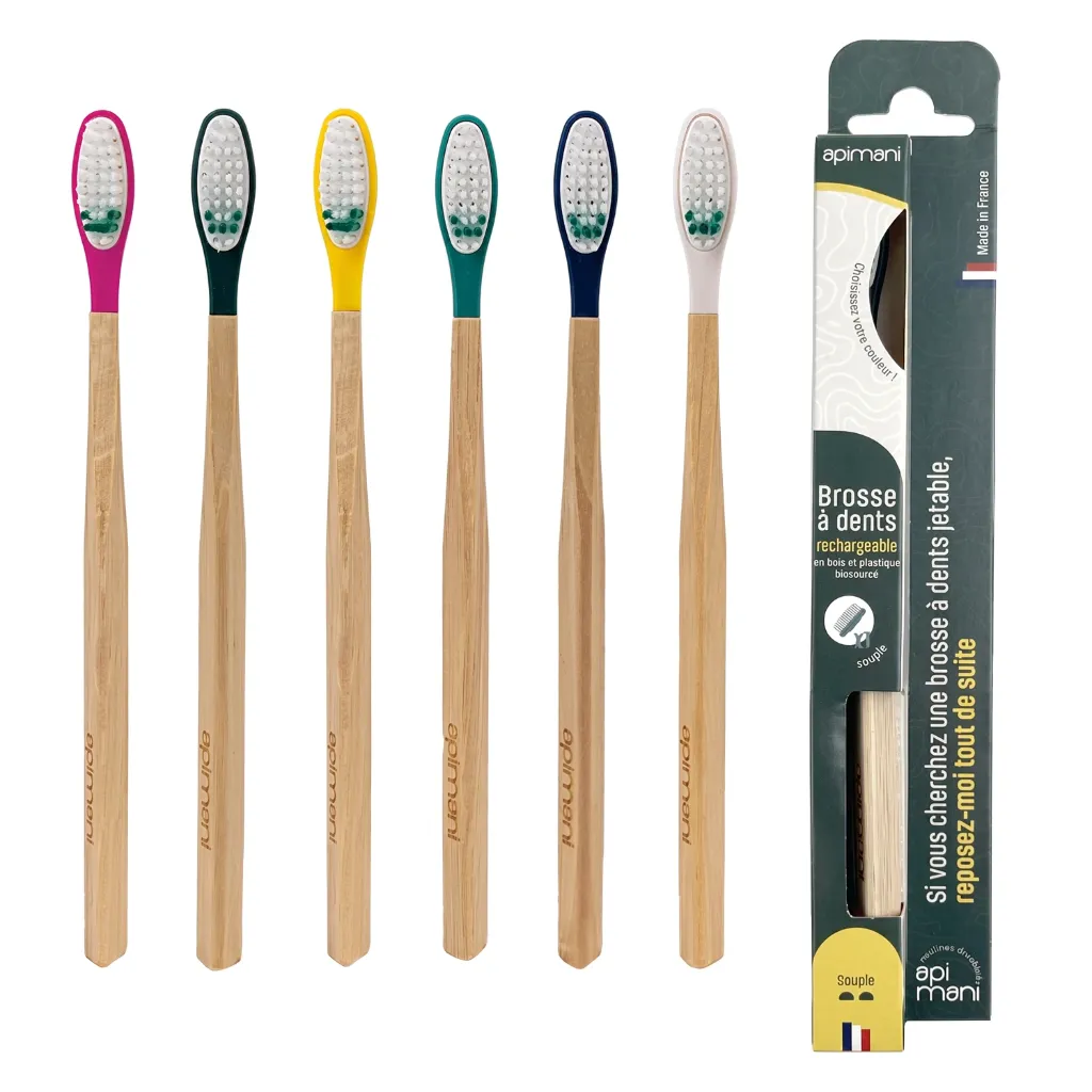 Brosse à dents rechargeable - bois