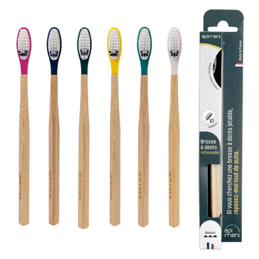 Brosse à dents rechargeable - bois