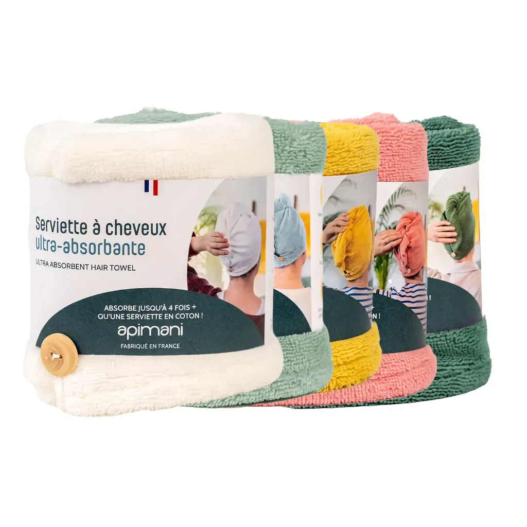 Serviette à cheveux