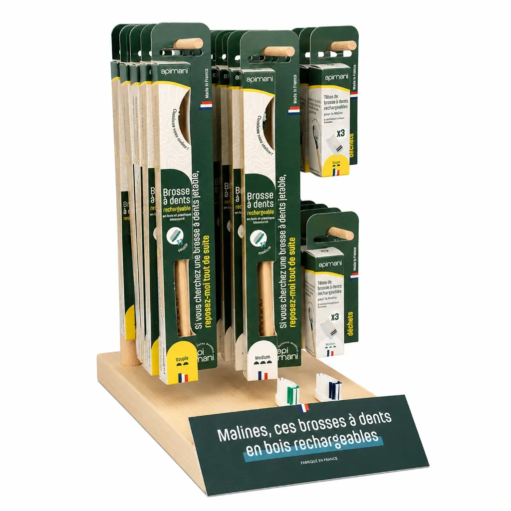 [3701730805923] Kit d'implantation - gamme brosses à dents (Bois La Maline)