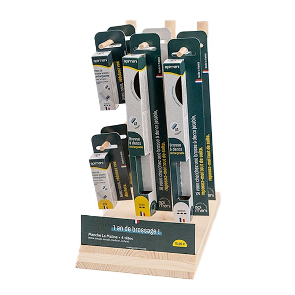 [3701730801246] Présentoir gamme - 3 broches