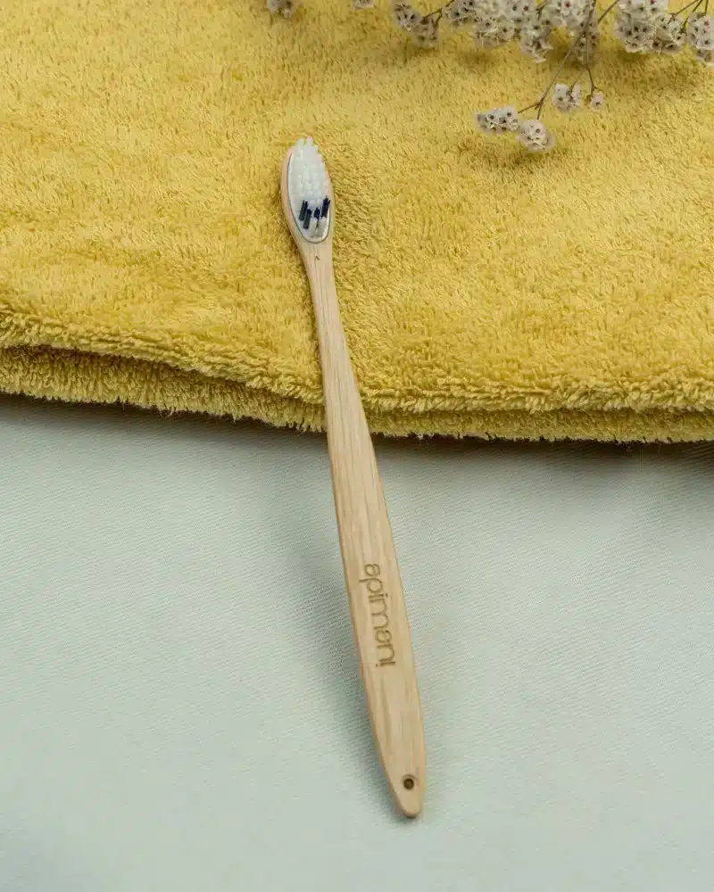 Brosse à dents en bois rechargeable - La Maline - Apimani
