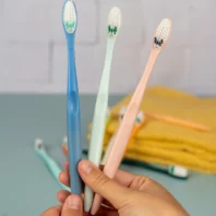 brosses à dents rechargeables en bioplastique