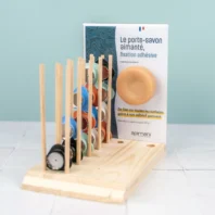 presentoir porte savon adhesif