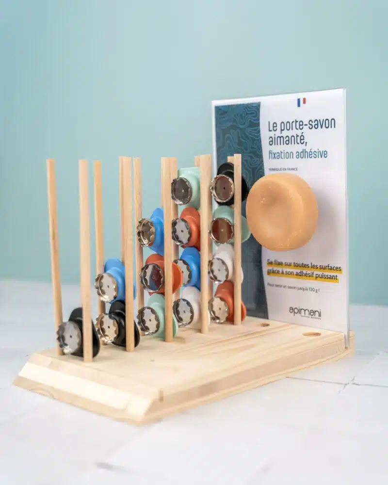 revendre porte savon adhesif