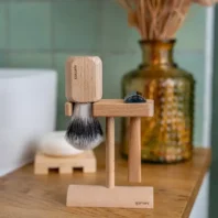support-blaireau-rasoir-de-surete-bois