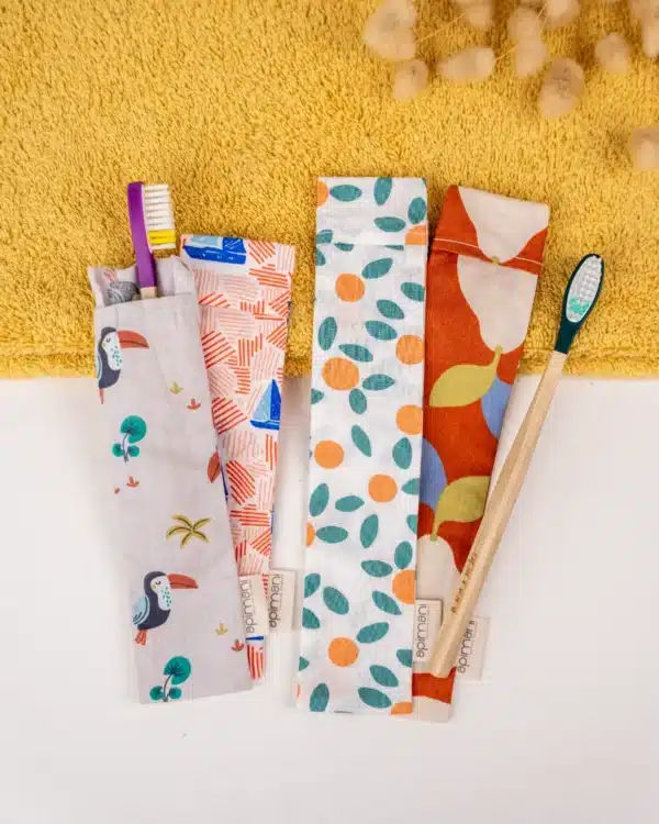 Lot de 10 - Étuis à brosse à dents