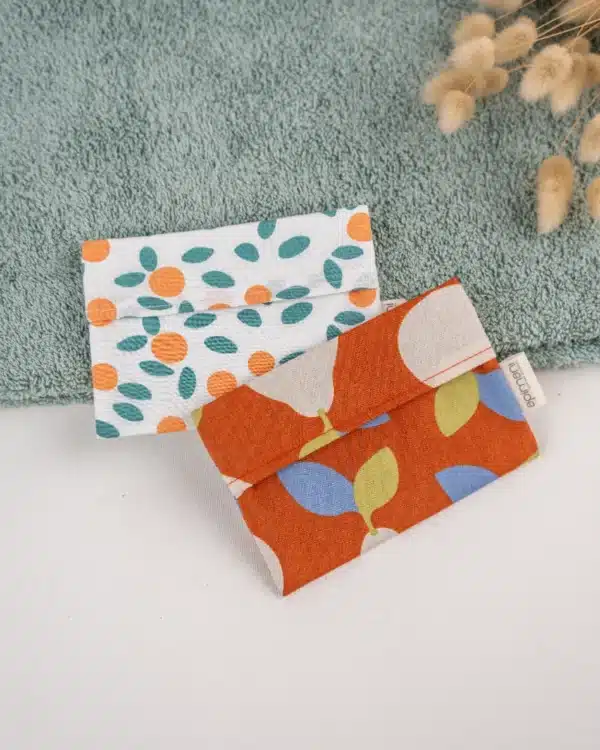 Lot de 10 - Pochette à savon imperméable